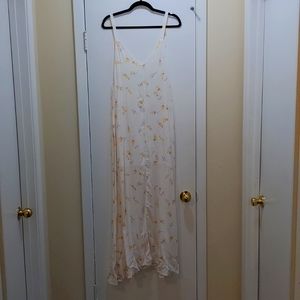 Flynn Skye White floral print dress